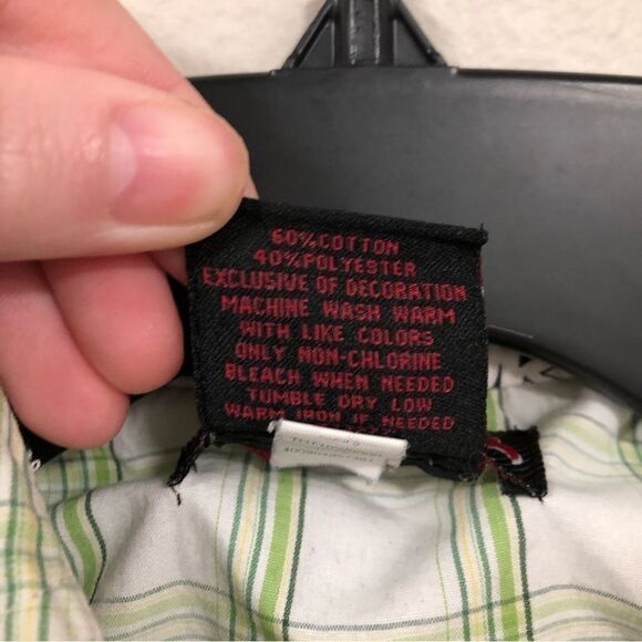 Hawk Boy's Button Down Plaid Short Sleeve Shirt size 4T - Picture 3 of 5